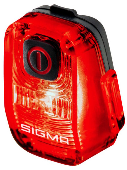 Мигалка задня Sigma Sport NYTE 10, 2 режими роботи + стоп-сигнал фото 
