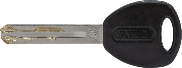 Замок ABUS YARNIT 4004K/85, ланцюг 24x85, 2 ключі, Black фото 2