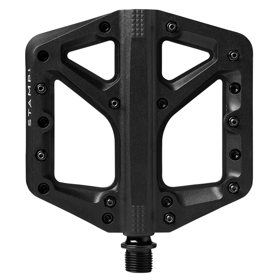 Педалі Crankbrothers STAMP 1, розмір L (43-49 eu), чорна фото 1