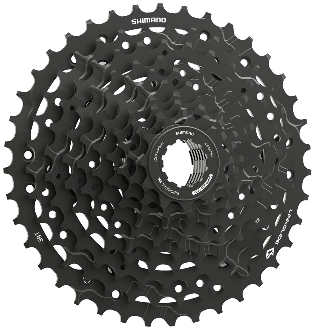 Касета Shimano CS-LG300-10 CUES, 10-шв., 11-39 фото 