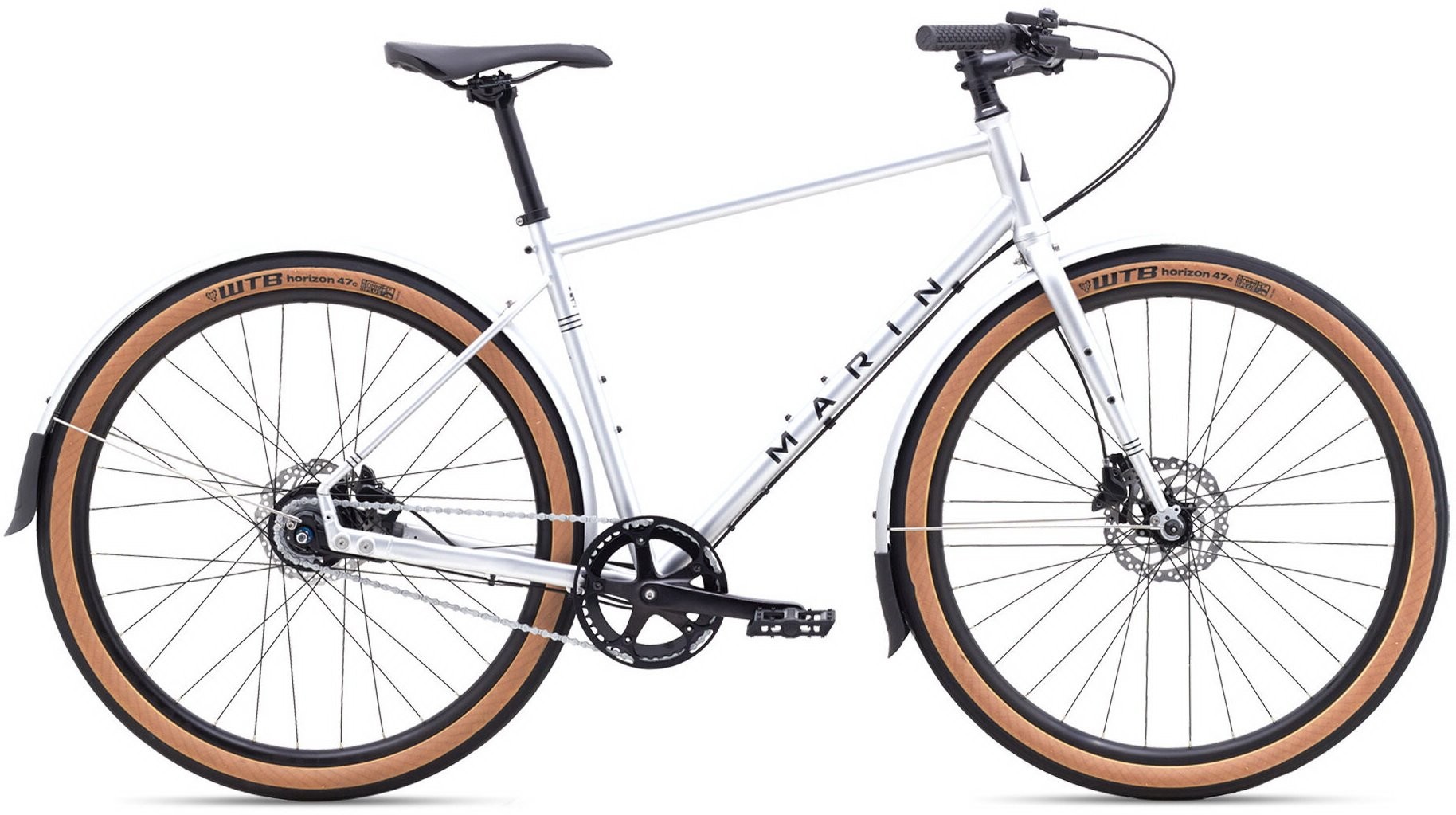 Велосипед 27,5" Marin MUIRWOODS RC рама - L 2020 Gloss Silver/Black