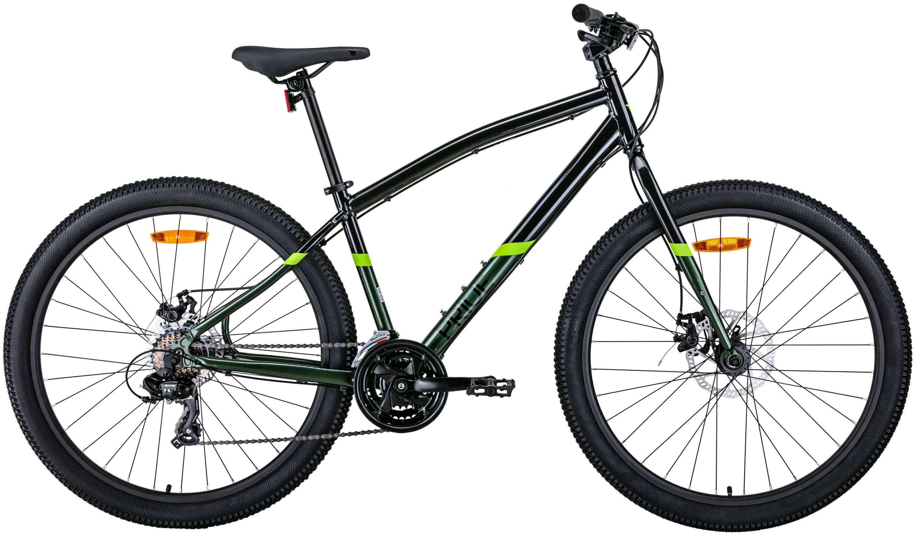 Велосипед 27,5" Pride ROCKSTEADY AL 7.1 рама - L 2023 чорний