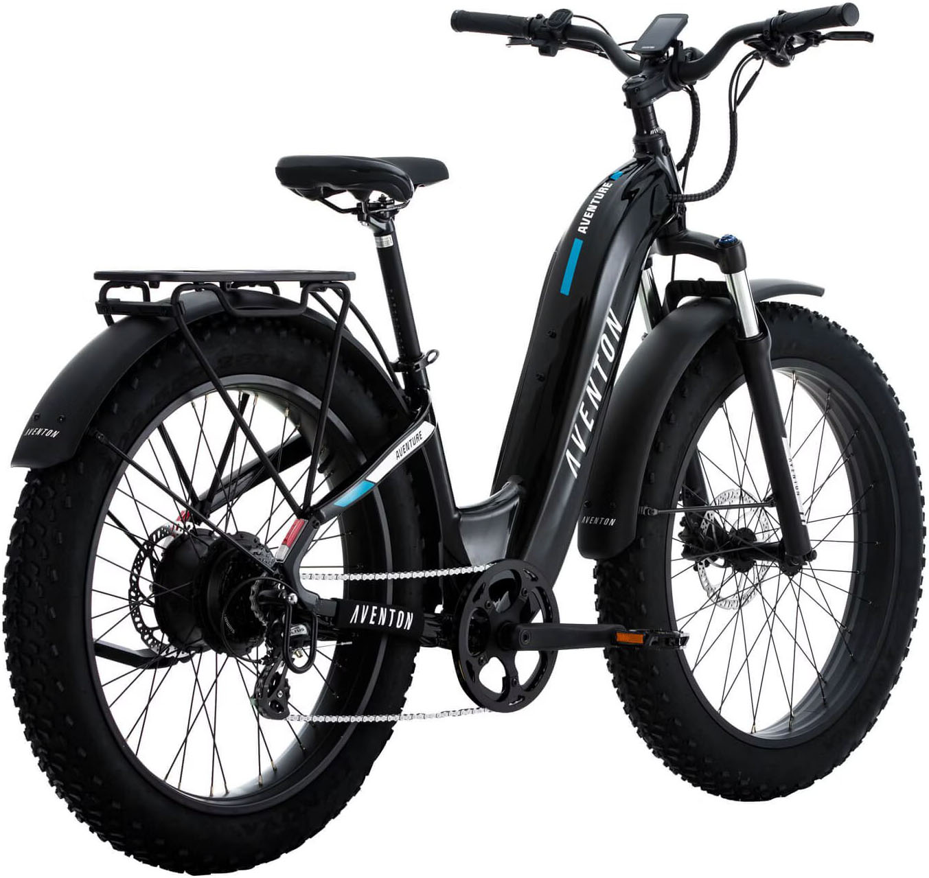 Електровелосипед 26" Aventon Aventure.2 ST 750 рама - L Midnight Black A4 фото 3