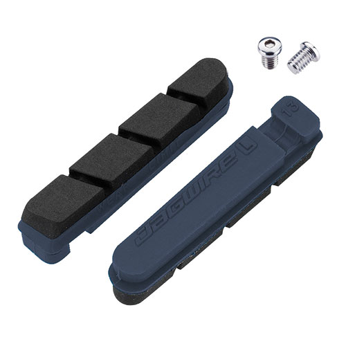 Фотографія Вставки в колодки гальм шос. v-br JAGWIRE Road Pro S Carbon (для карбонових ободів) JS453RCB blue/black Вставки в колодки гальм шос. v-br JAGWIRE Road Pro S Carbon (для карбонових ободів) JS453RCB blue/black фото