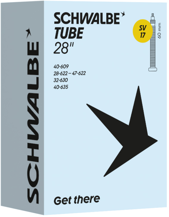 Камера 28" (28/47-622/635) Schwalbe SV17 60мм фото 