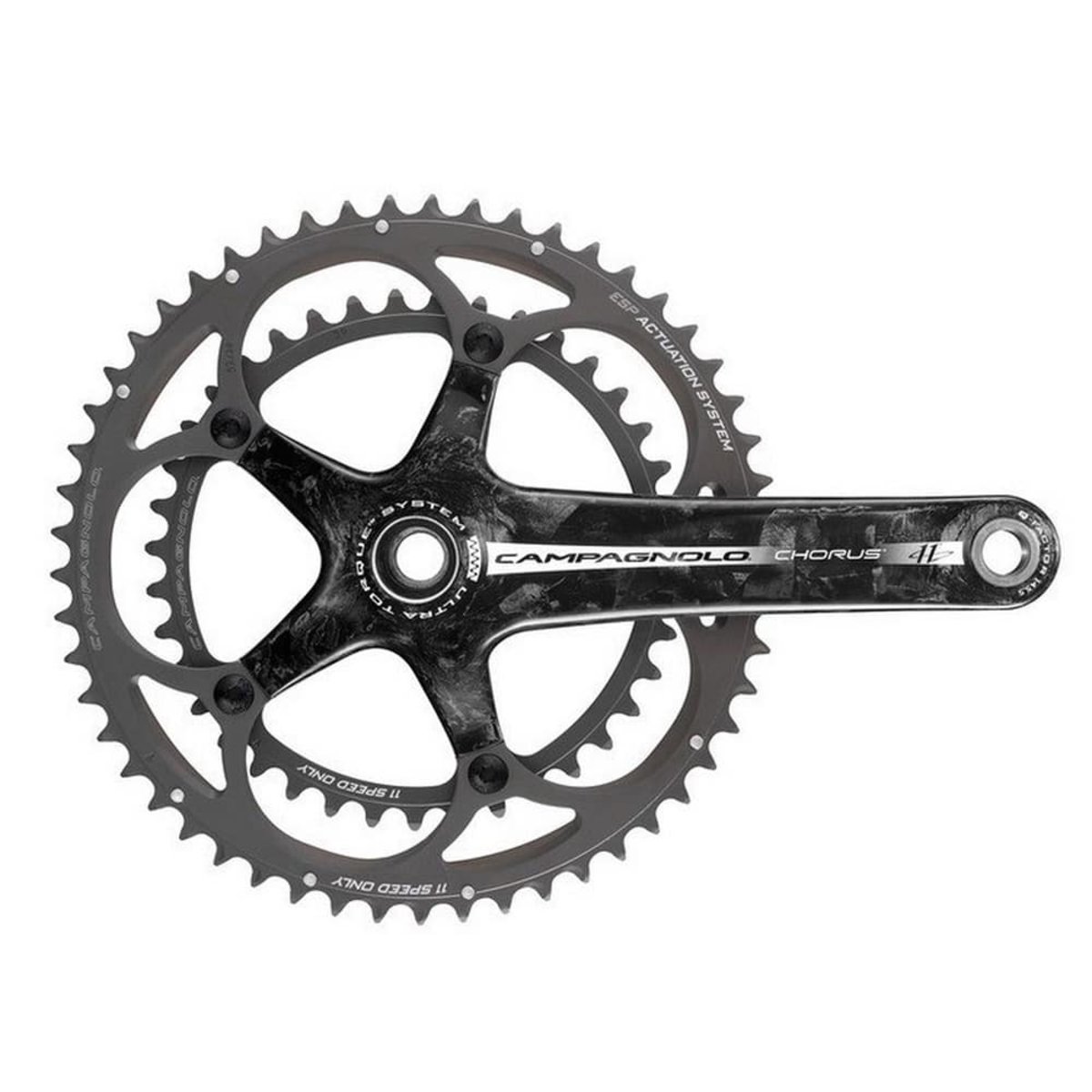 Шатуны Campagnolo Chorus 11S Ultra Torque 175mm 39-52 Carbon фото 1