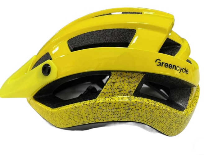 Шлем Green Cycle Root размер 54-58см желтый глянец фото 