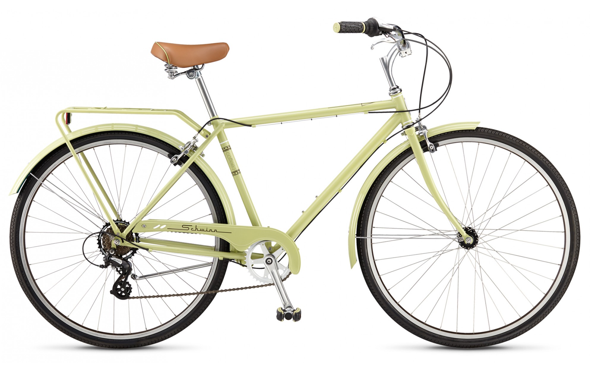 Велосипед 28 "Schwinn Coffee 2 рама - M olive green 2015 фото 