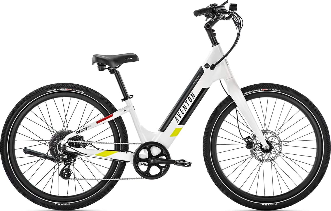 Электровелосипед 27,5" Aventon Pace 500 ST рама - S Ghost White A3 фото 