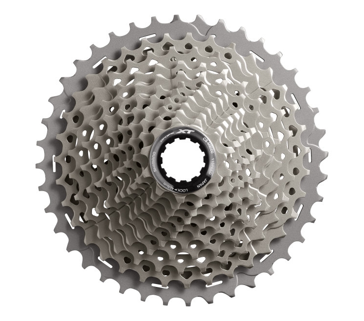 Кассета Shimano CS-M8000 DEORE XT, 11-ск., 11-40, серебр. фото 