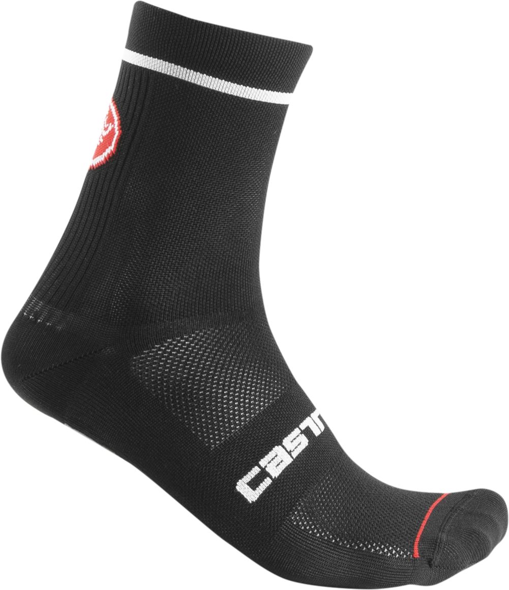 Шкарпетки Castelli Entrata 13, чорні, р 36-39 S/M фото 