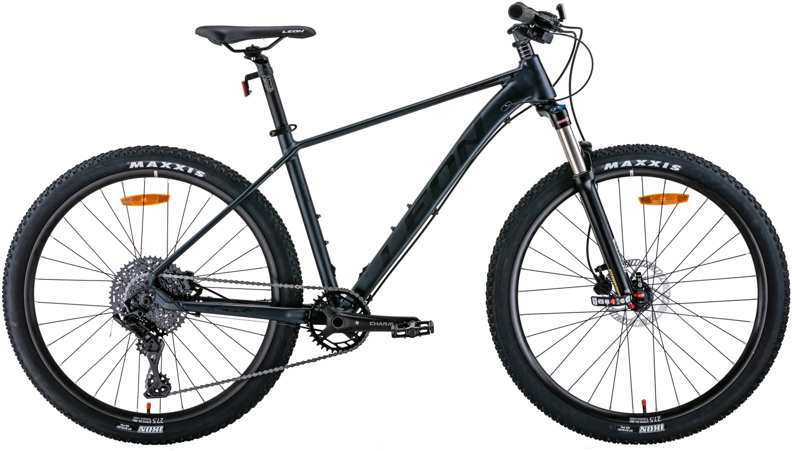 Велосипед 27.5" Leon XC-50 AM HDD рама - 18" 2022 сірий із чорним фото 