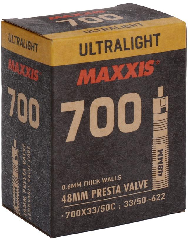 Камера 700x33/50C Maxxis ULTRALIGHT, FV 48 мм фото 