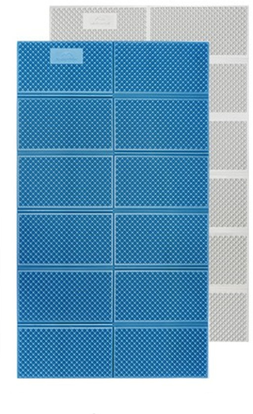 Коврик складной Naturehike CNK2450WS044, IXPE+алюминиевая пленка, 200x120x1.8 см, синий фото 