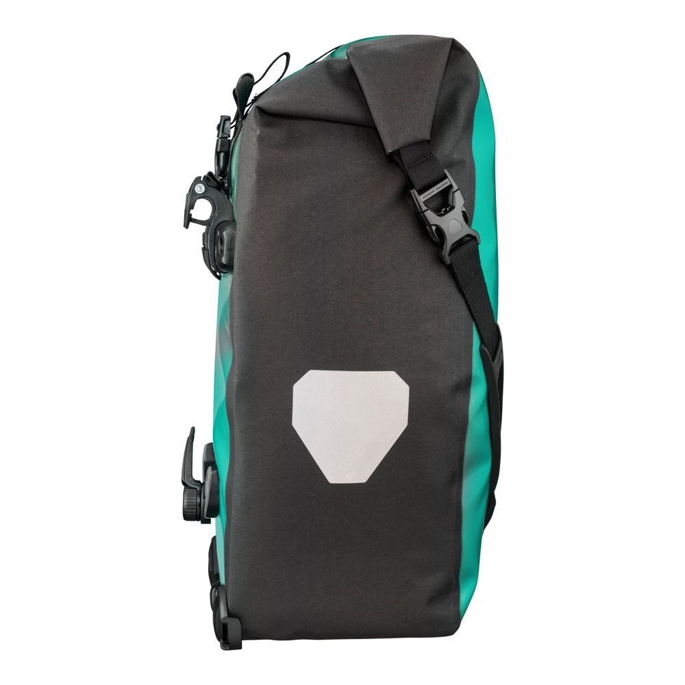 Гермосумка велосипедная Ortlieb Back-Roller Free lagoon-black, 20 л  фото 4