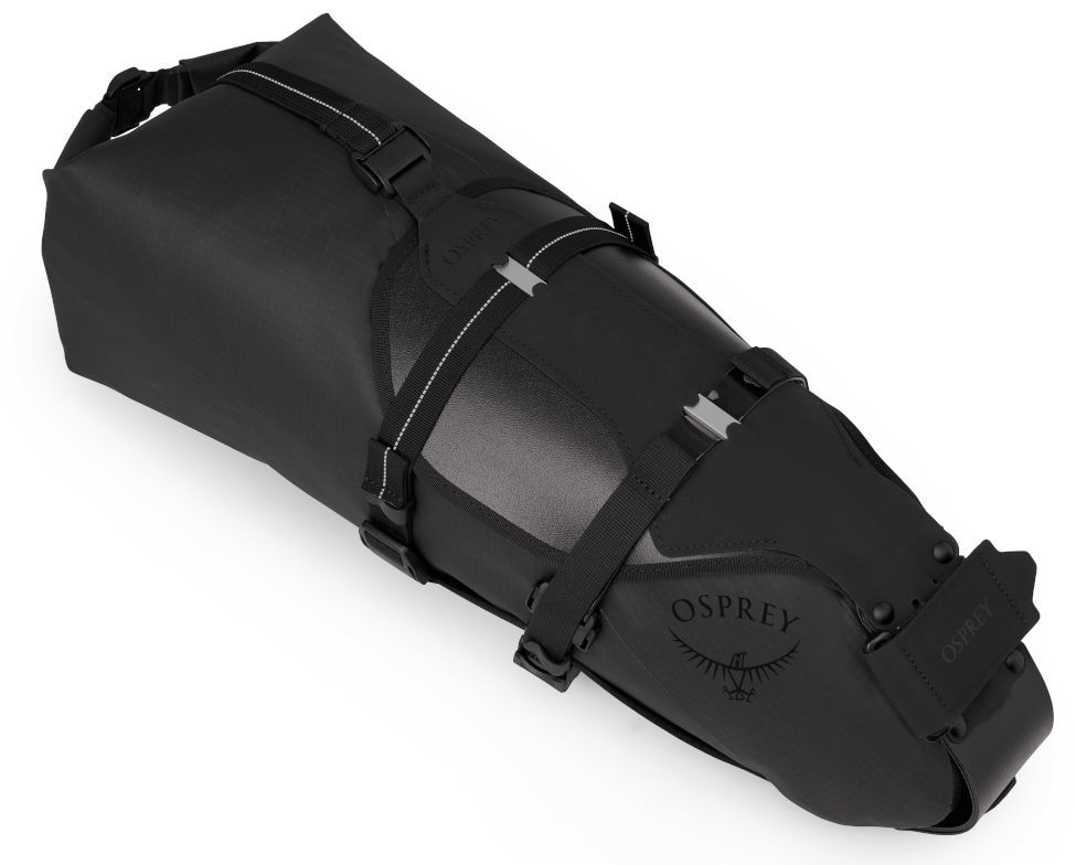 Сумка подседельная компрессионная Osprey ESCAPIST Saddle Bag Black L (9L) фото 2