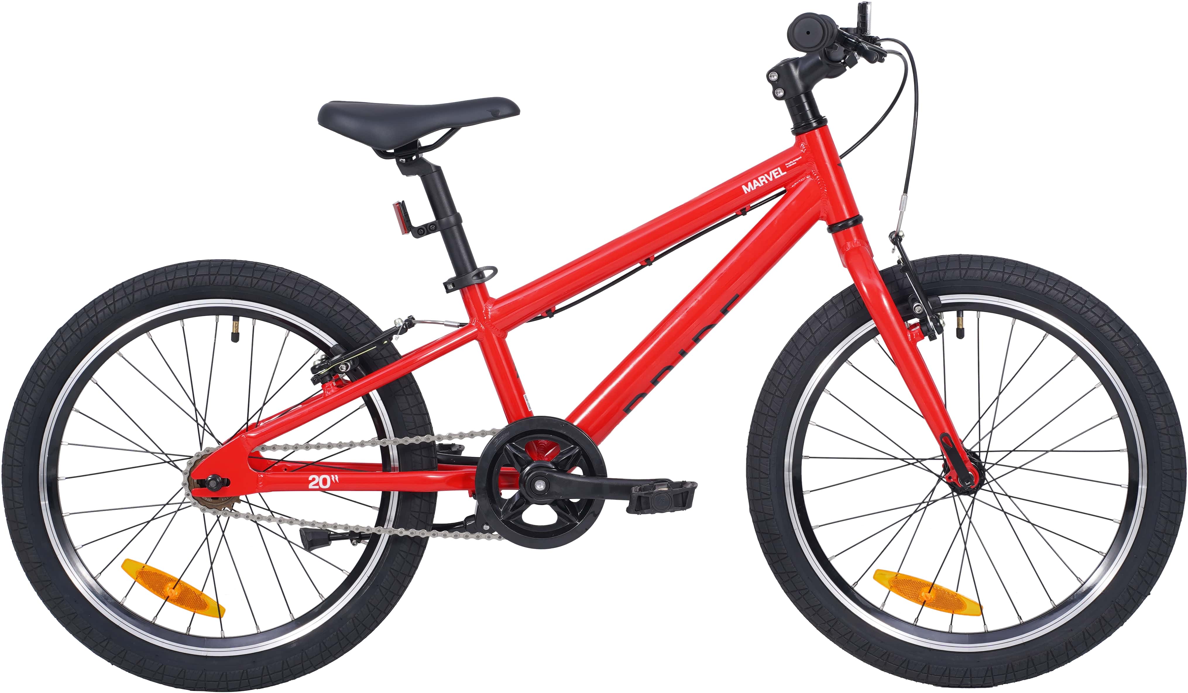 Велосипед 20" Pride MARVEL 2.1 красный A5 фото 