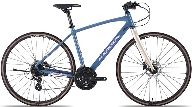 Велосипед 28" Pardus LEGEND SPORT рама - M Blue/Pink A3 фото 1