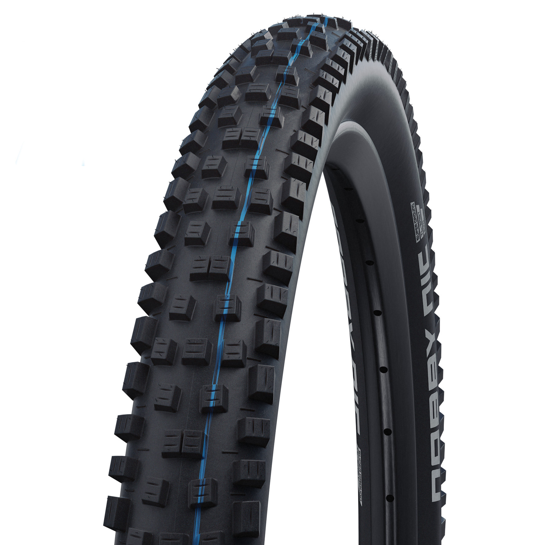 Покришка 26x2.35 (60-559) Schwalbe NOBBY NIC Evo, Super Ground, TLE B/B-SK HS602 ADDIX SpeedGrip 67EPI B фото 
