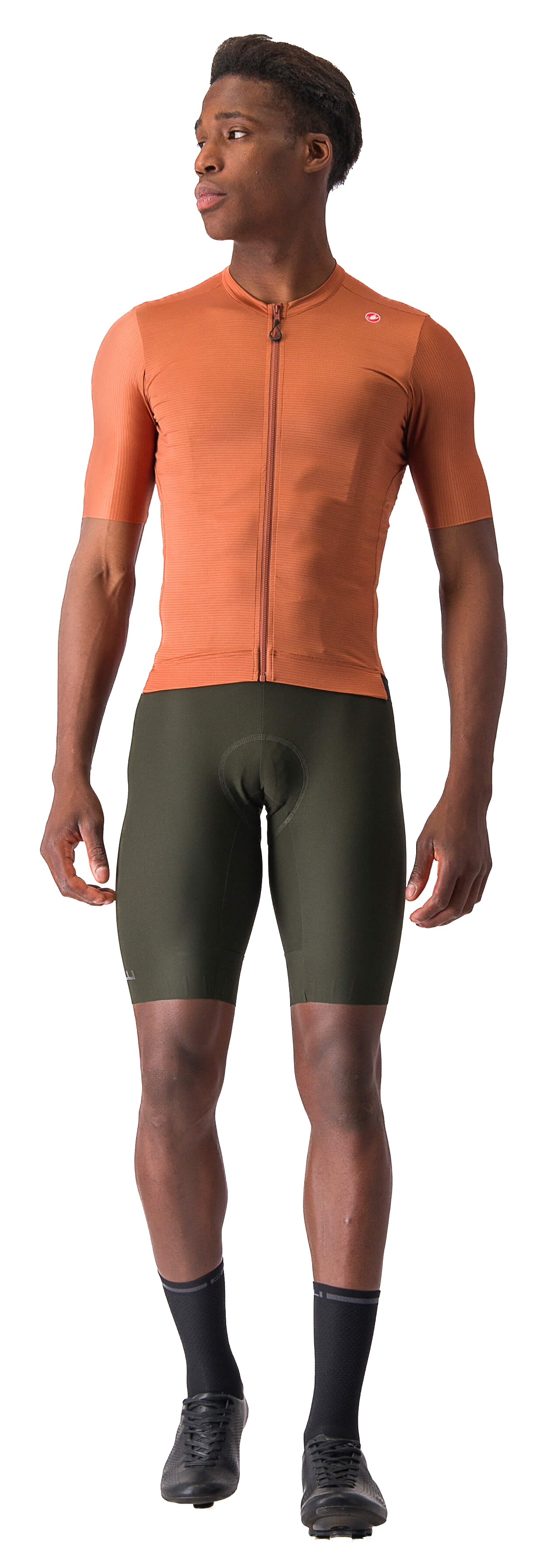 Джерси Castelli Espresso кор рукав мужское mocha/dark gray S фото 9