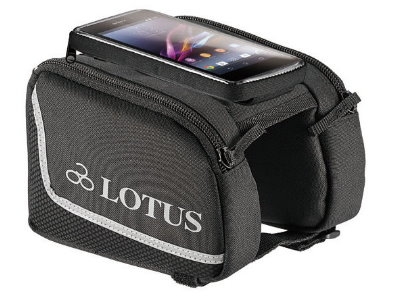 Фотография Сумка Lotus SH-P23-S на верхнюю трубу рамы, с чехлом для телефона 4.7" на липучке. Размер S 6.2x13см, черный 1 Сумка Lotus SH-P23-S на верхнюю трубу рамы, с чехлом для телефона 4.7" на липучке. Размер S 6.2x13см, черный фото 1