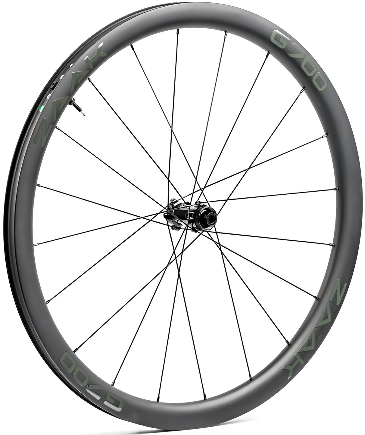 Колесо пер. + задн. 700C ZAAK Gravel Disc HG11/12s 12-100/12-142 Carbon 38mm Clincher/Tubeless CenterLock фото 2