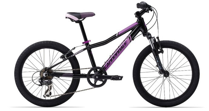 Велосипед 20 "Cannondale TRAIL GIRLS 6SP 2015 gloss black фото 