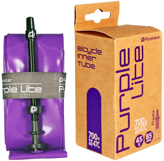 Камера 700x32/47C Panaracer TPU Purple Lite, Presta 85 мм фото 