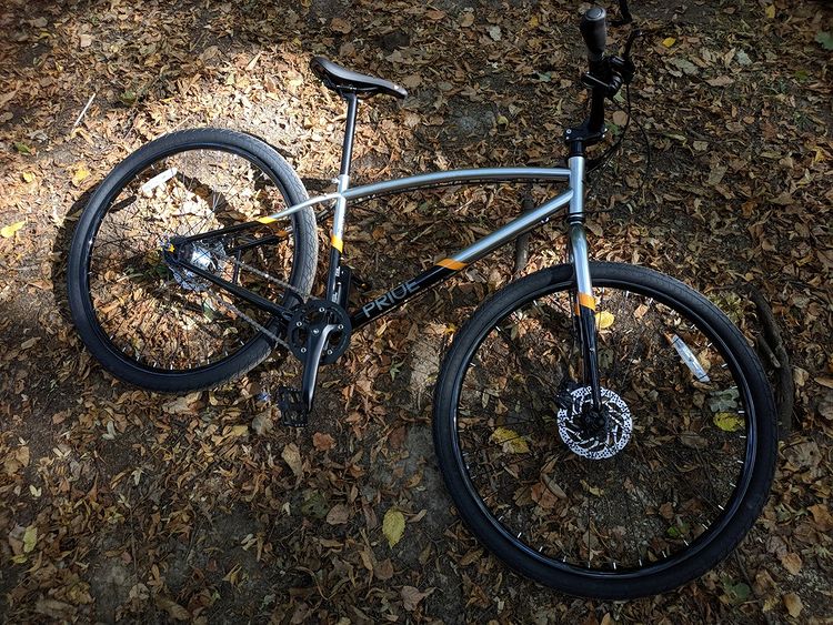 Велосипед 28" Pride ROCKSTEADY 8.3 рама - M BLACK/GRAY A0 фото 5