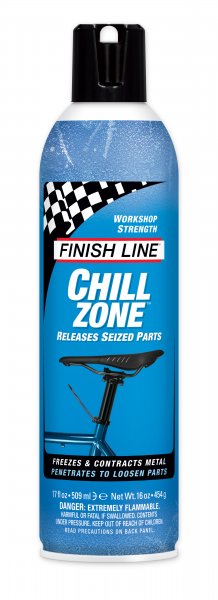 Фотографія Очищувач Finish Line Chill Zone для видалення іржі, розблокування залиплих болтів, 500ml аерозоль 1 Очищувач Finish Line Chill Zone для видалення іржі, розблокування залиплих болтів, 500ml аерозоль фото 1