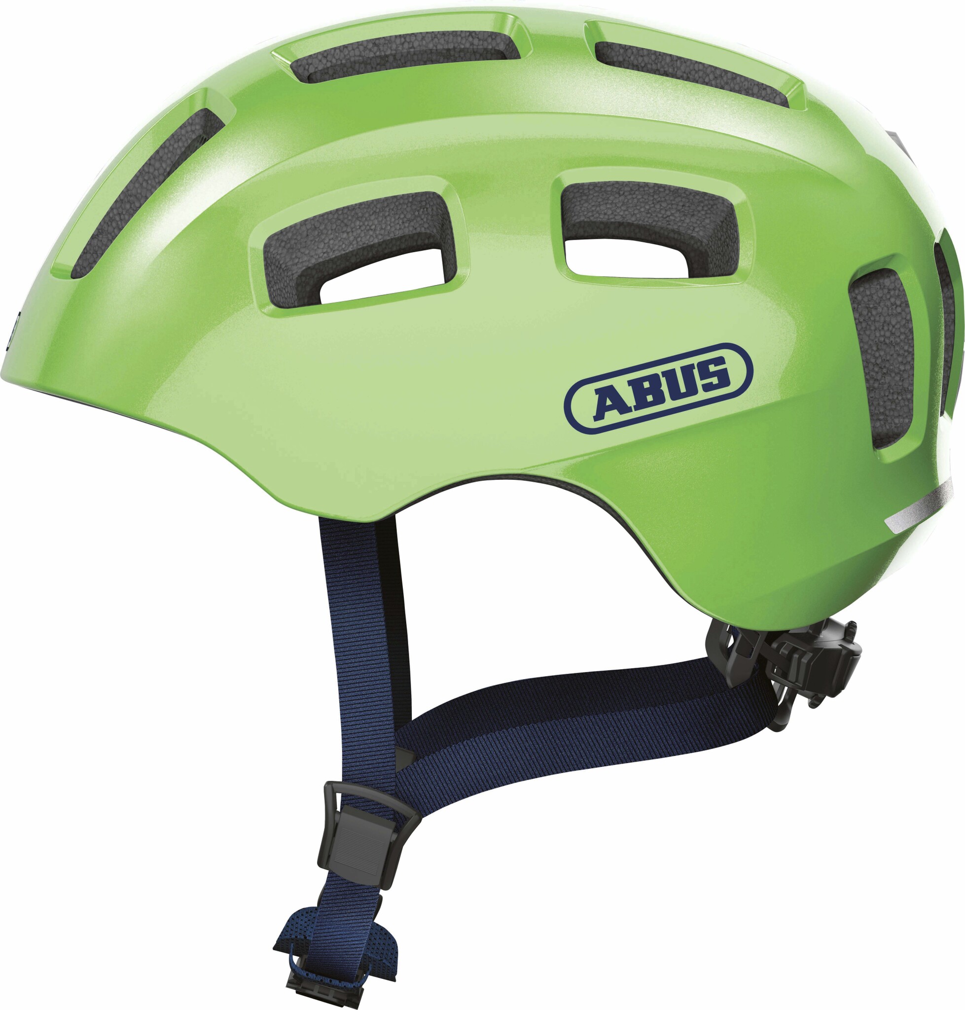 Шлем детский ABUS YOUN-I 2.0, размер S, Sparkling Green, зеленый фото 