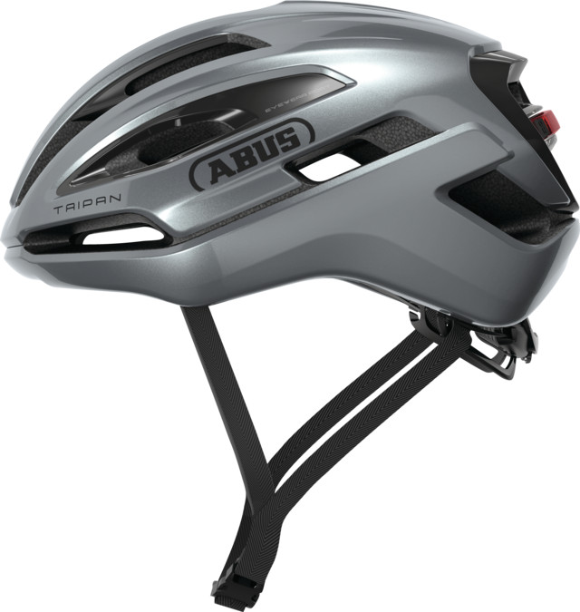 Шолом ABUS TAIPAN LED, розмір M (54-58 см), Graphite Silver фото 
