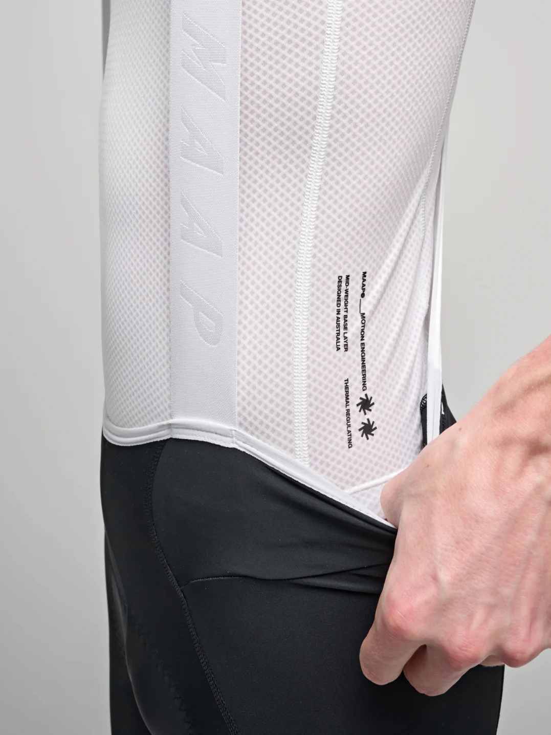 Джерси MAAP Team Base Layer White мужкое XL фото 5