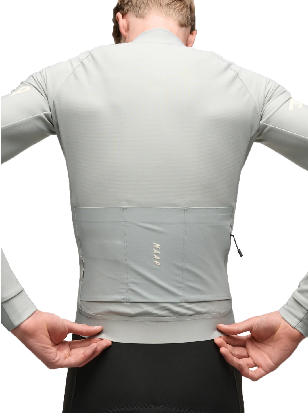Джерсі з довг. рукавом MAAP Aeon Thermal LS Jersey GRAYSTONE, чоловіче, L фото 4