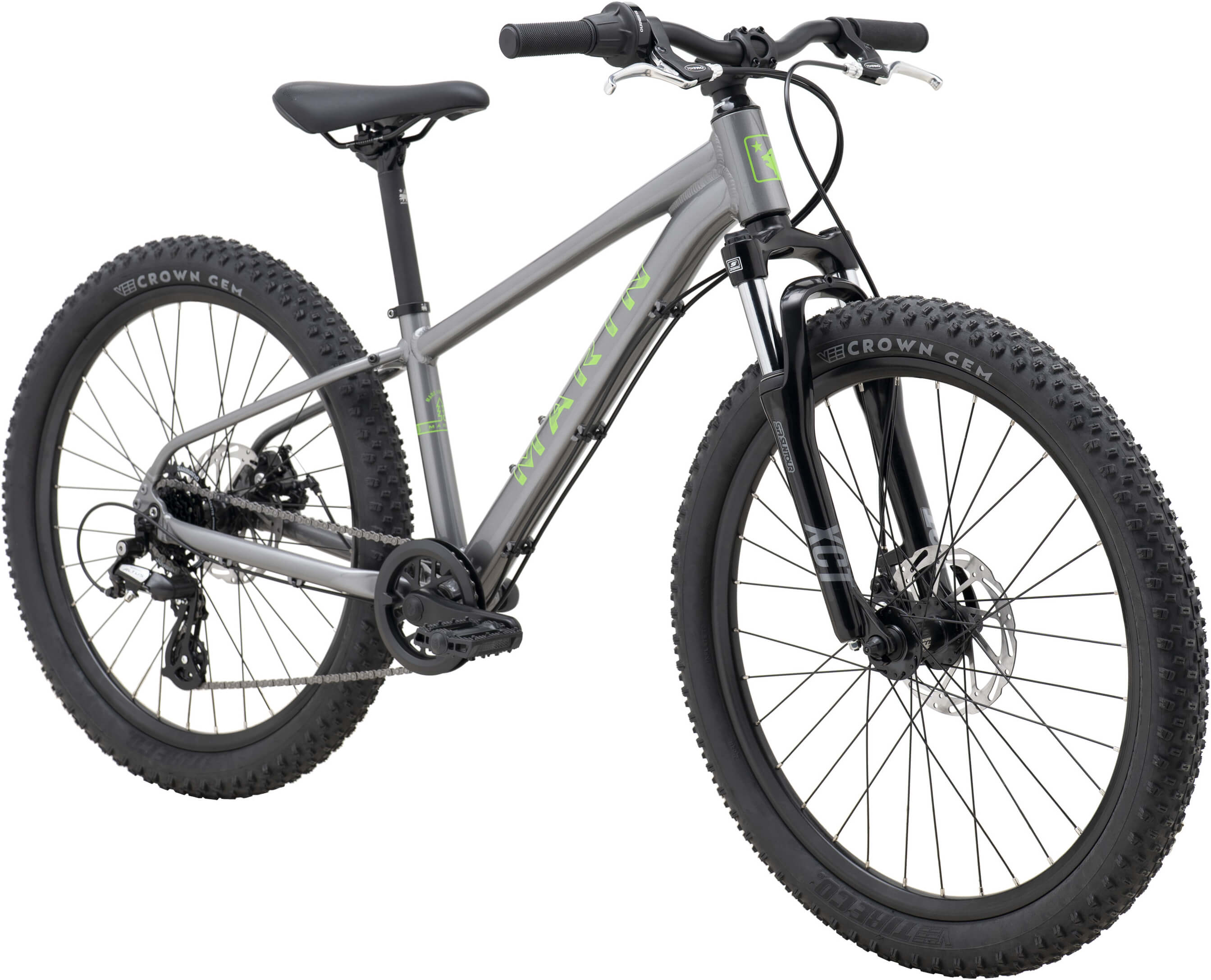 Велосипед 24" Marin BAYVIEW TRAIL Grey Green B6 фото 2