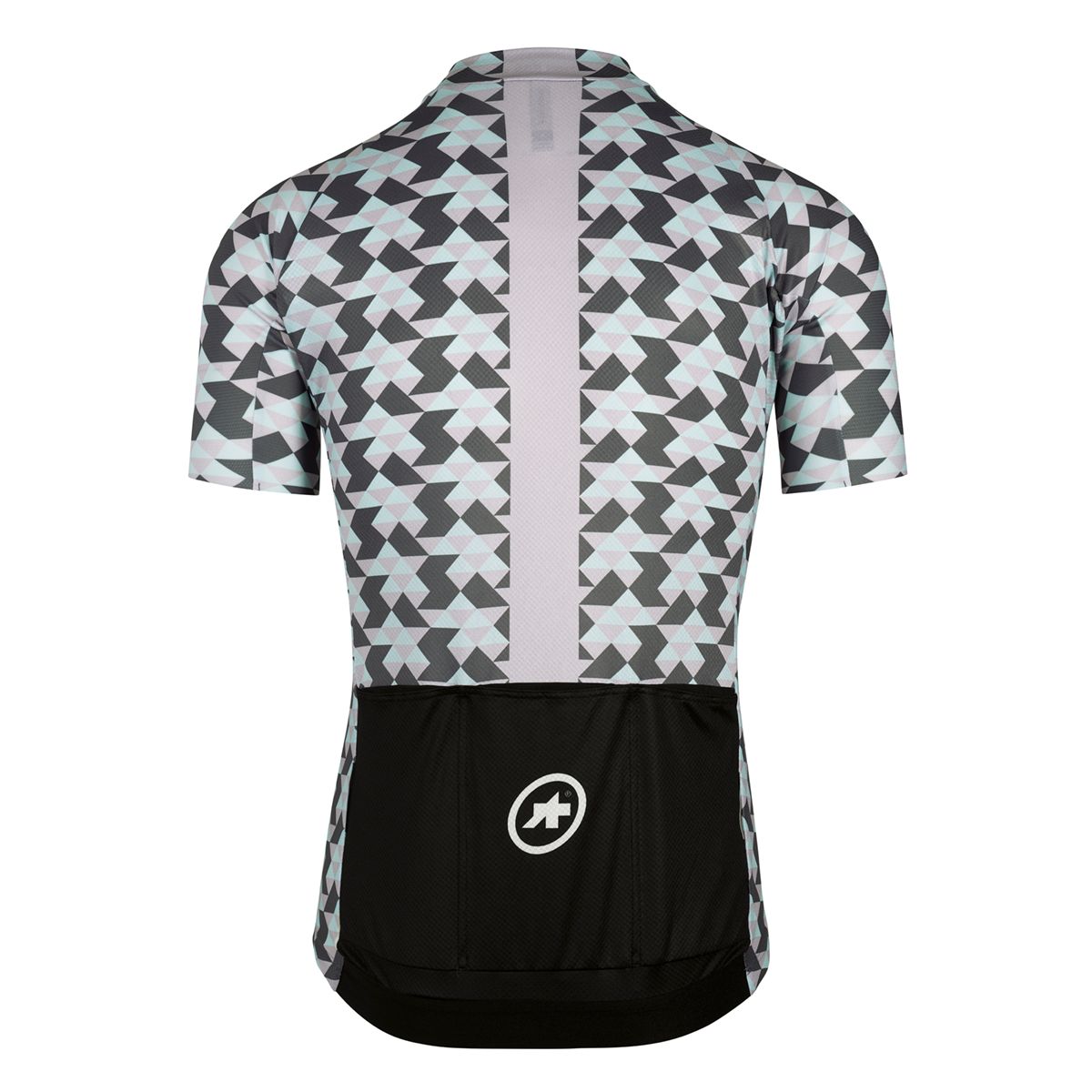 Джерсі ASSOS Diamond Crazy SS, кор. рукав, чоловіче, геометр. сіре, L фото 2