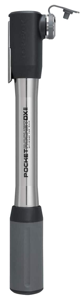 Мининасос Topeak POCKET ROCKET DX II, 160psi, серый фото 