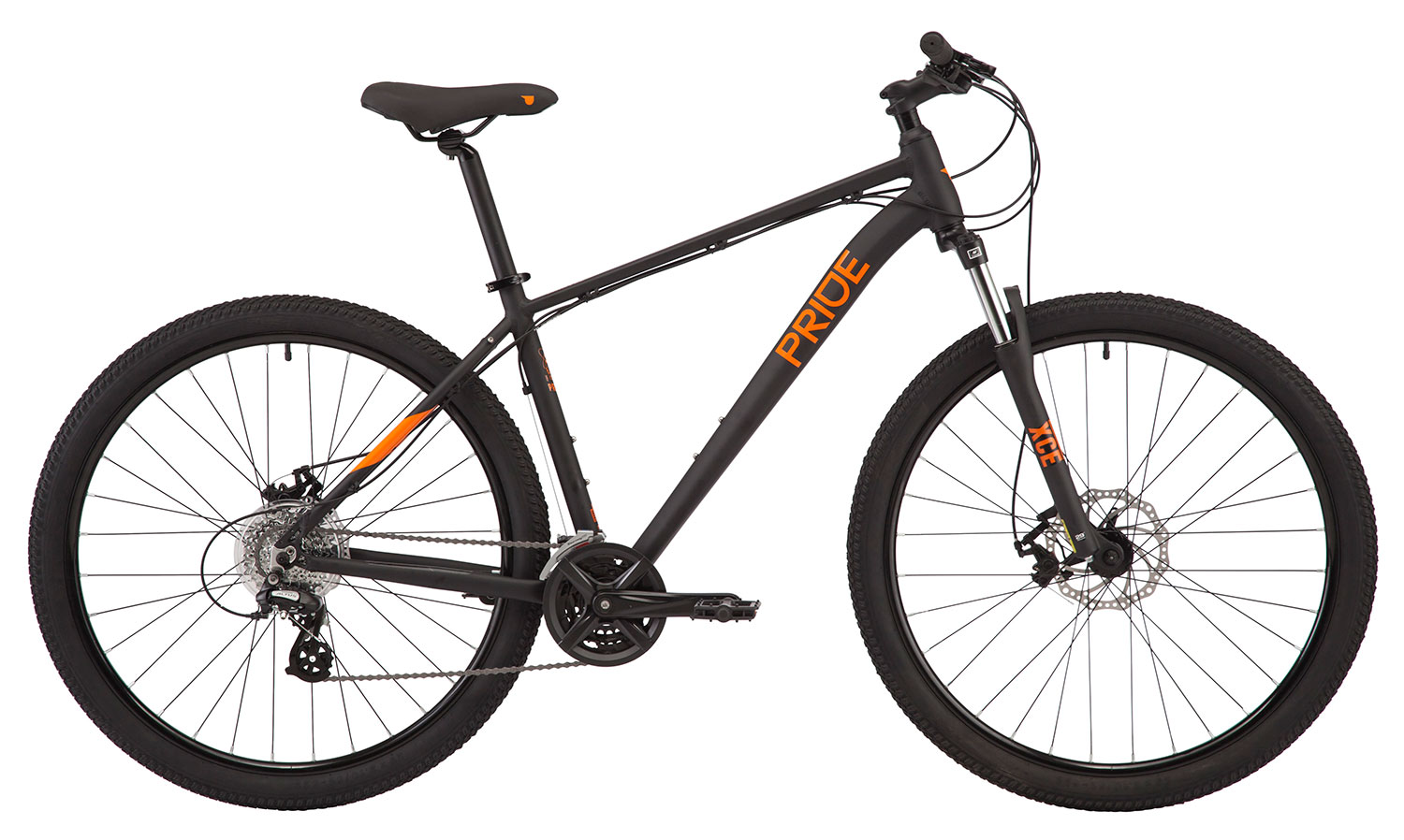 Велосипед 29" Pride MARVEL 9.2 рама - XL BLACK/ORANGE A0 фото 