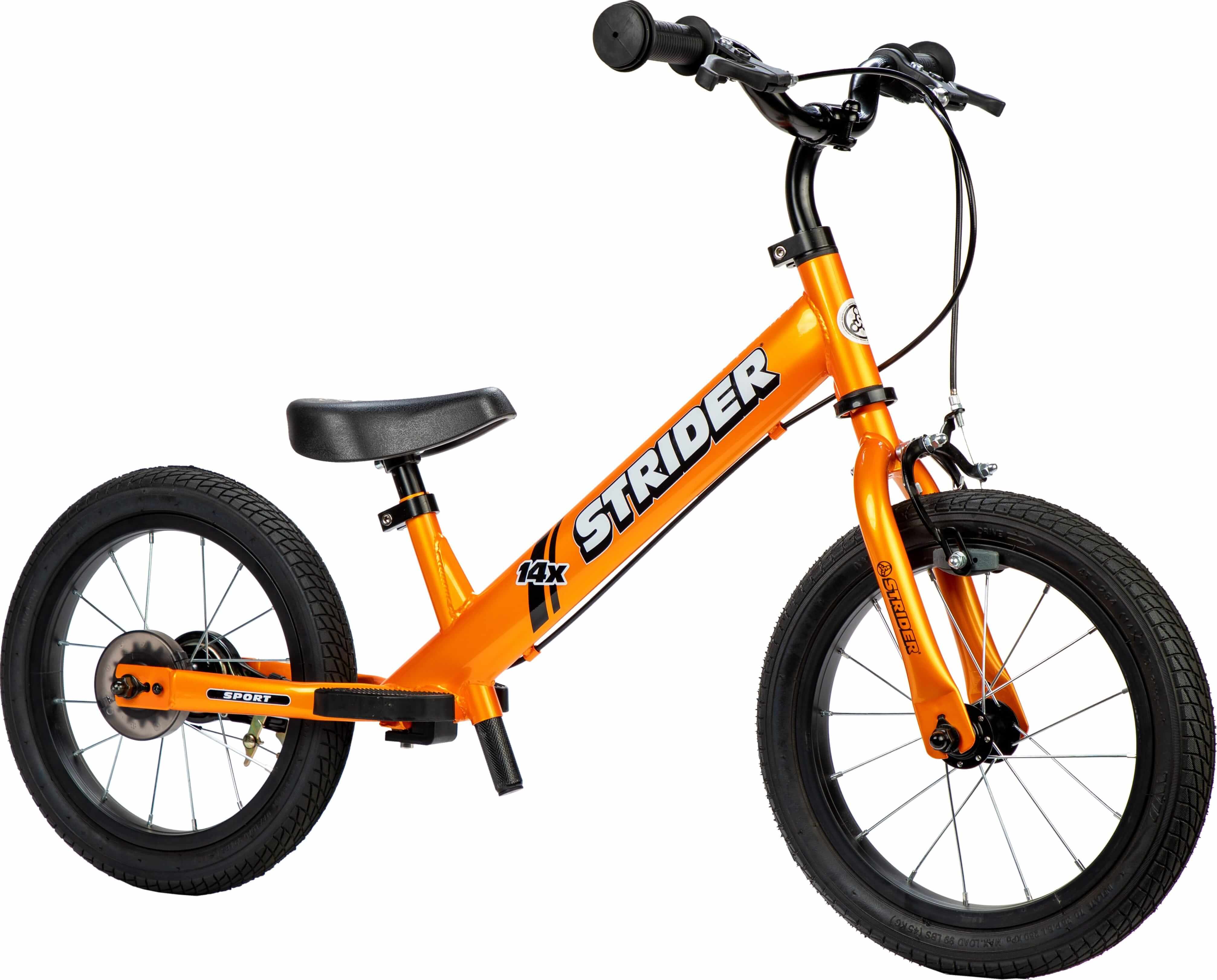 Беговел Strider 14x Sport, Tangerine фото 3