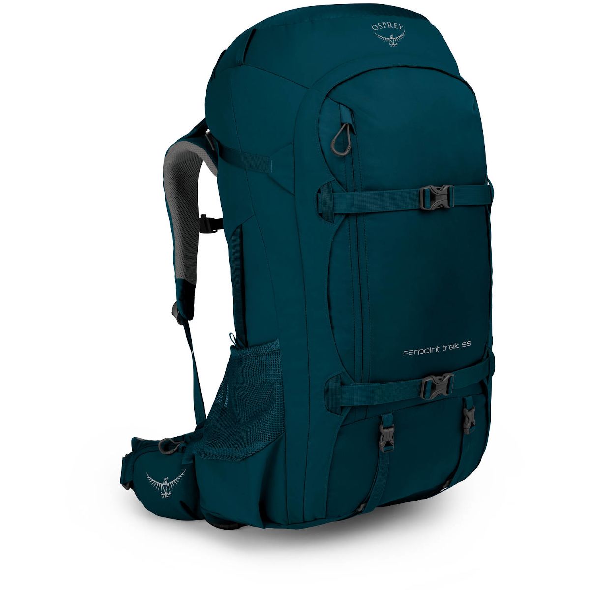 Рюкзак Osprey Farpoint Trek 55 Petrol Blue - O/S - синій фото 