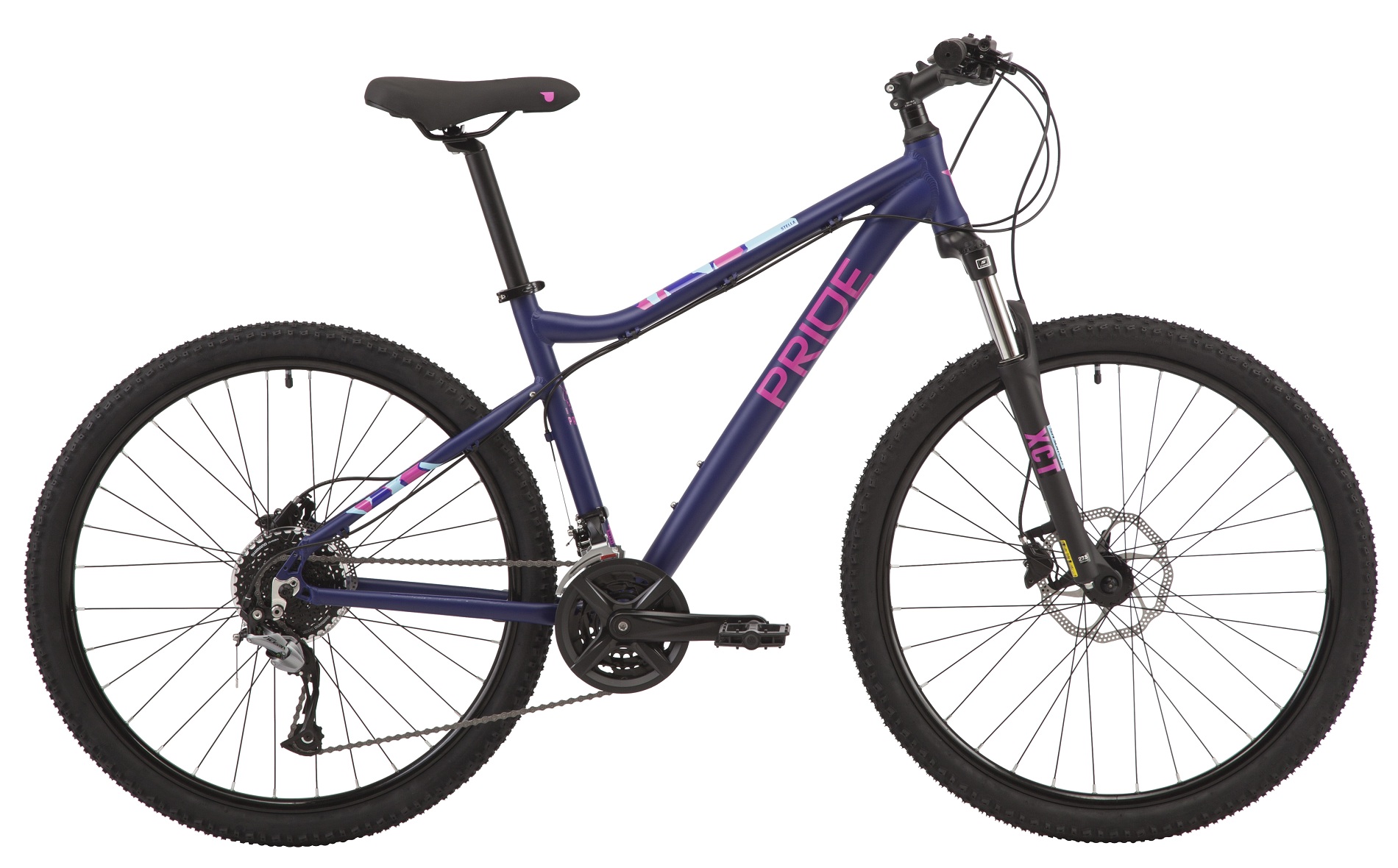 Велосипед 27,5" Pride STELLA 7.3 рама - M фиолетовый A2 фото 