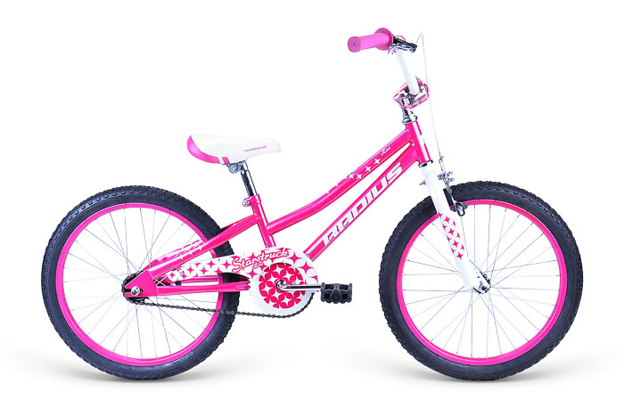 Велосипед 20" Radius Starstruck Mini Gloss Pink/Gloss White фото 1