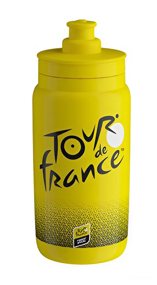 Фляга 0,55 ELITE FLY TOUR DE FRANCE 2024, желтая фото 