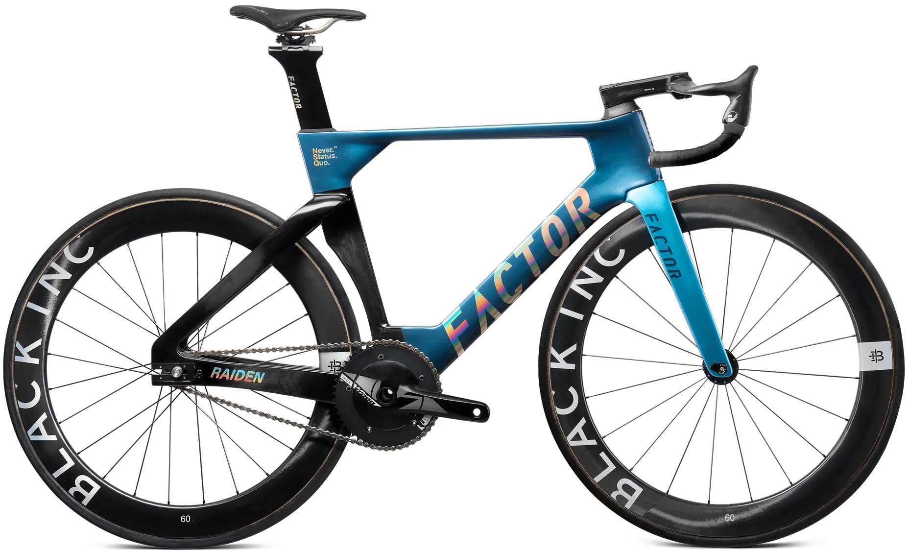 Велосипед 28" Factor TRACK RAIDEN Handlebar/Vision NS Track 1x 165L/Bi 60TT рама - M Electric Blue фото 