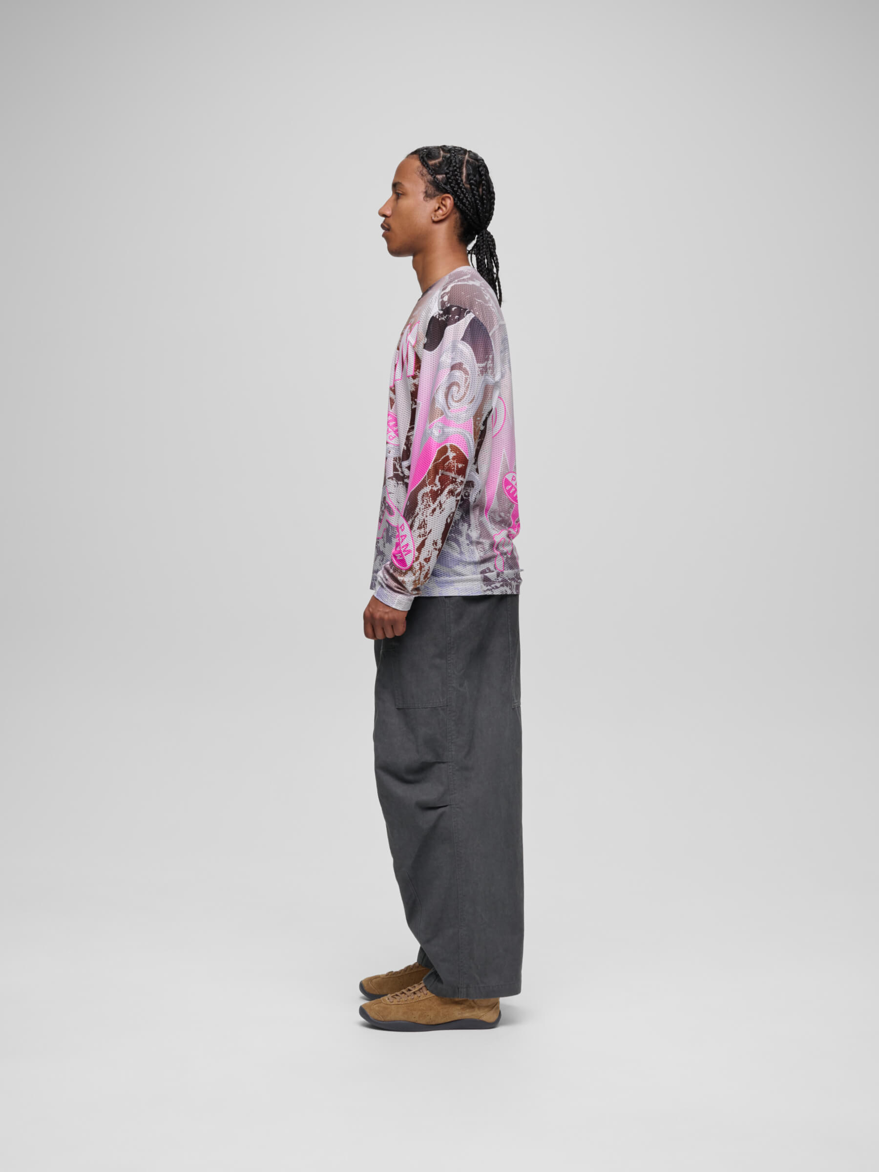 Лонгслив MAAP X P.A.M. Air Mesh LS Tee Violet Cosmos XXL фото 6
