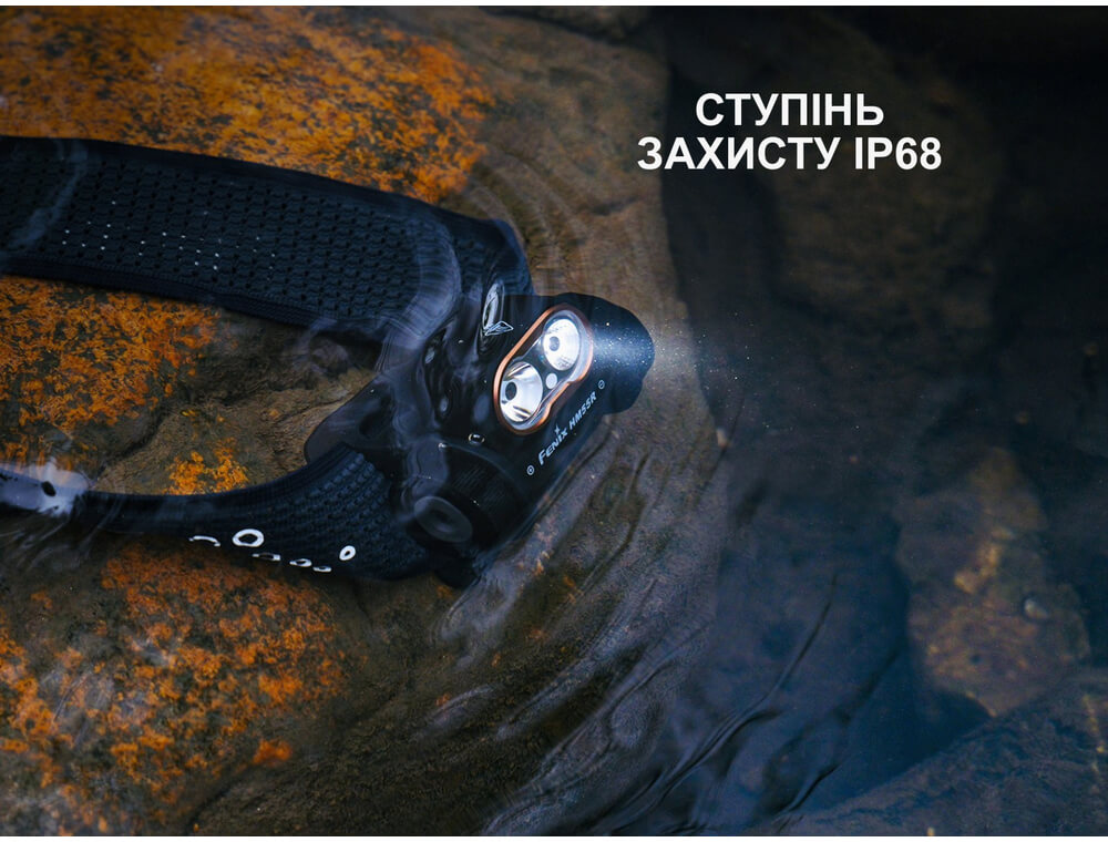 Ліхтар налобний Fenix HM55R, рожевий фото 8