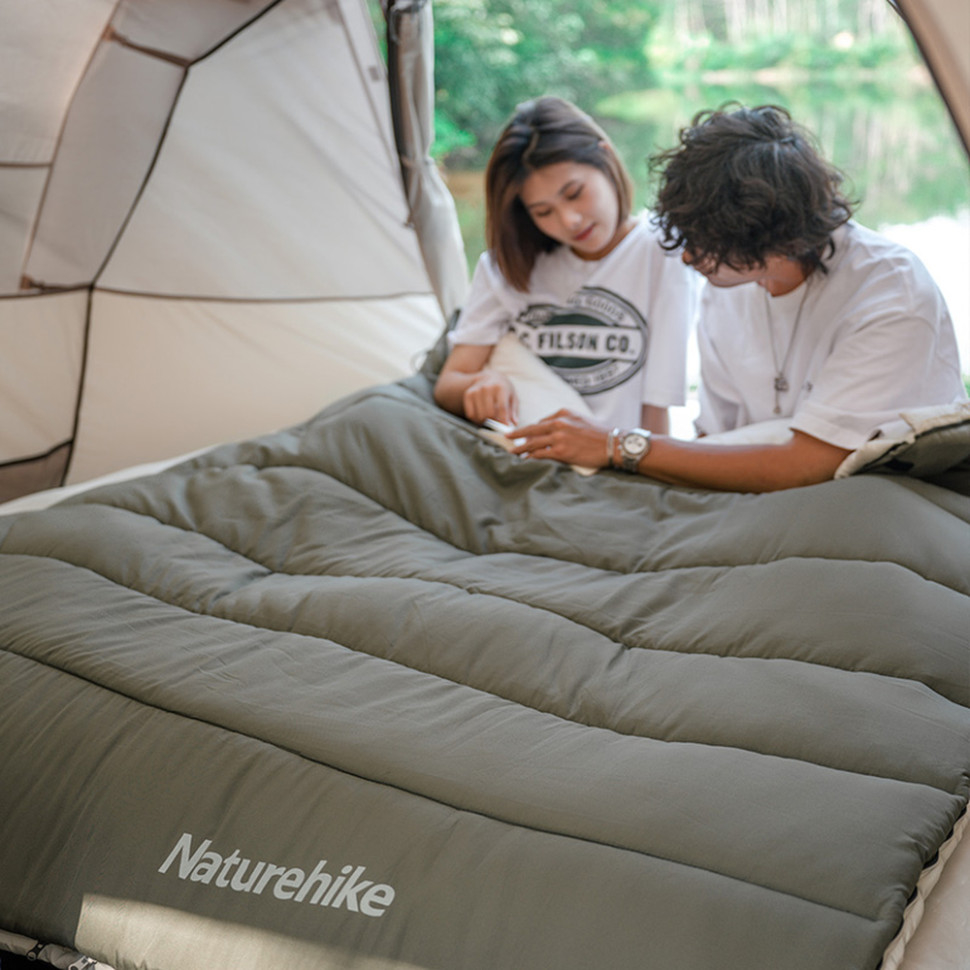 Спальний мішок Naturehike LD250 CNK2300SD016, темно-зелений фото 5