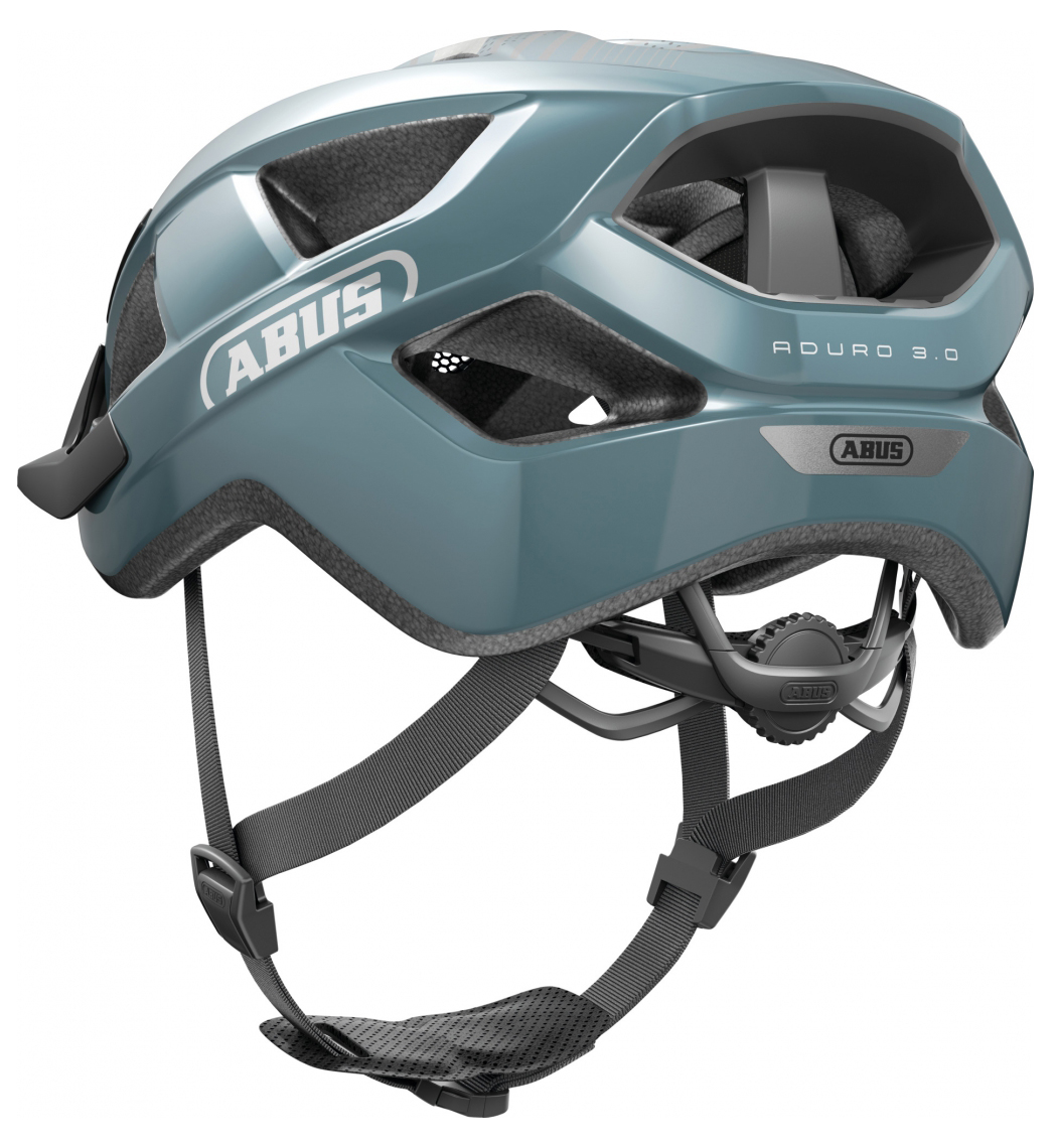 Шолом ABUS ADURO 3.0, розмір S (51-55 см), Glacier Blue, синьо-сірий фото 5