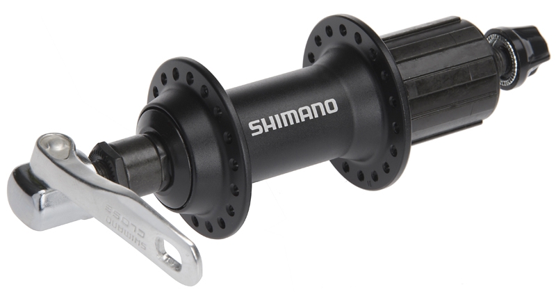 Втулка задн. Shimano 36H FH-М430, 8/9-зв, черная фото 