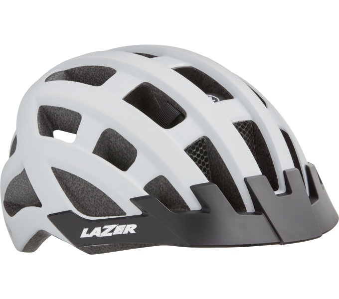 Шолом LAZER Compact dxl, білий матовий фото 